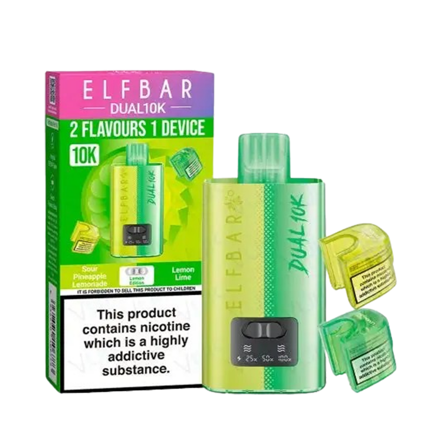 Elf Bar 10K Puff 10 000 Prefilled Pod Kit  2% Nicotine 850mAh battery 20 Flavors