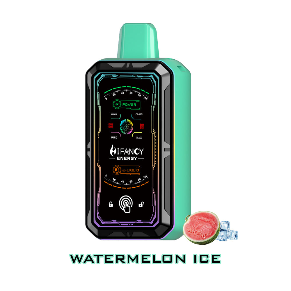 HIFANCY ENERGY 30000 Puffs Disposable Vape Wholesale 34ml E-liquid 2%/3%/5% Nicotine 800mah Battery