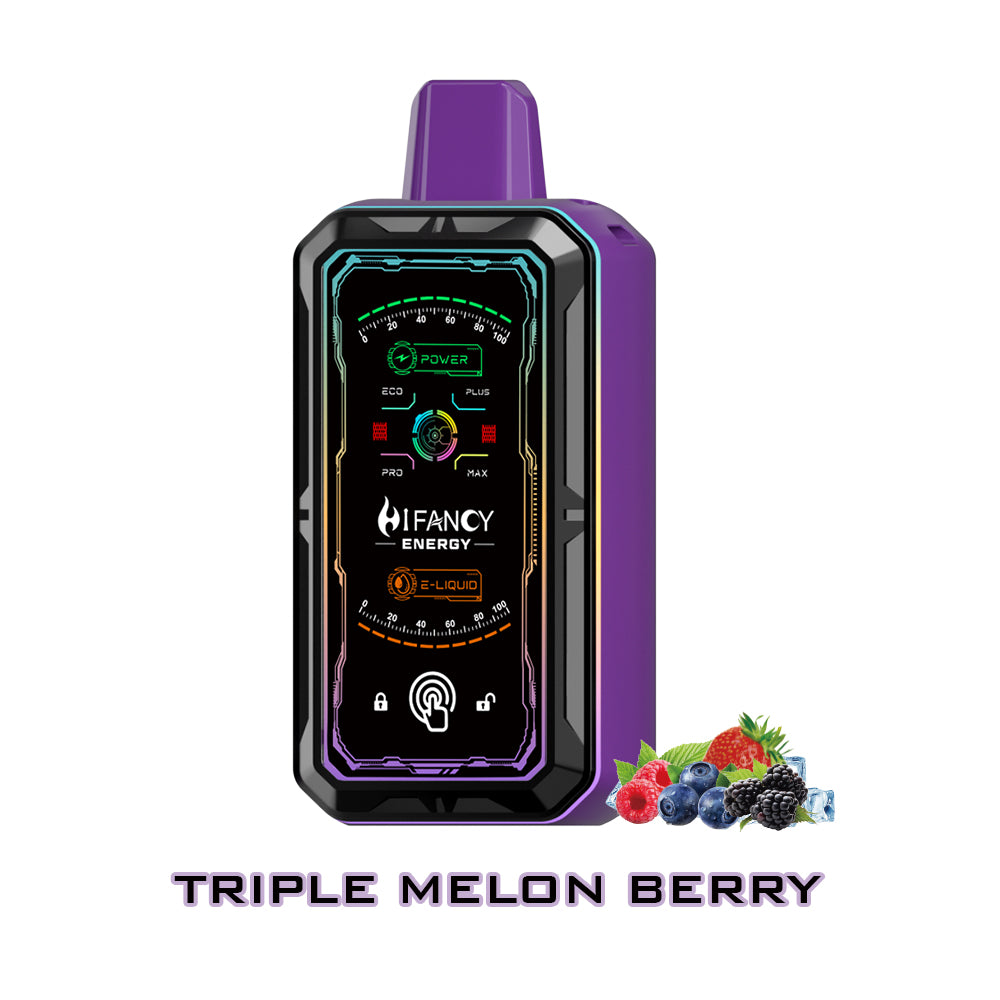 HIFANCY ENERGY 30000 Puffs Disposable Vape Wholesale 34ml E-liquid 2%/3%/5% Nicotine 800mah Battery