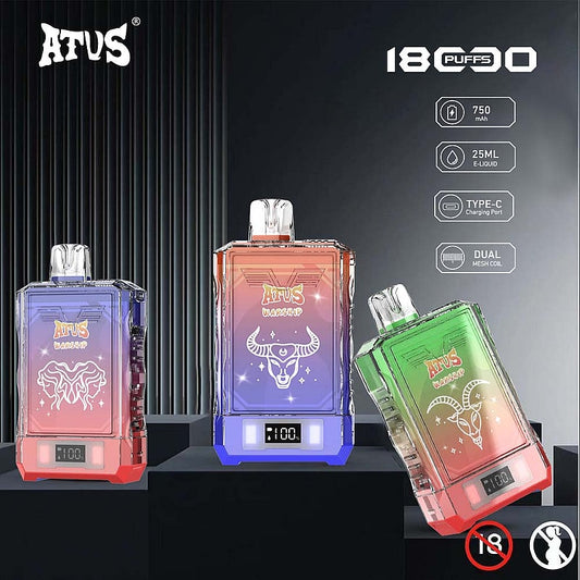 ATVS WARSHIP 18000 Puffs Dual Mesh Disposable Vape