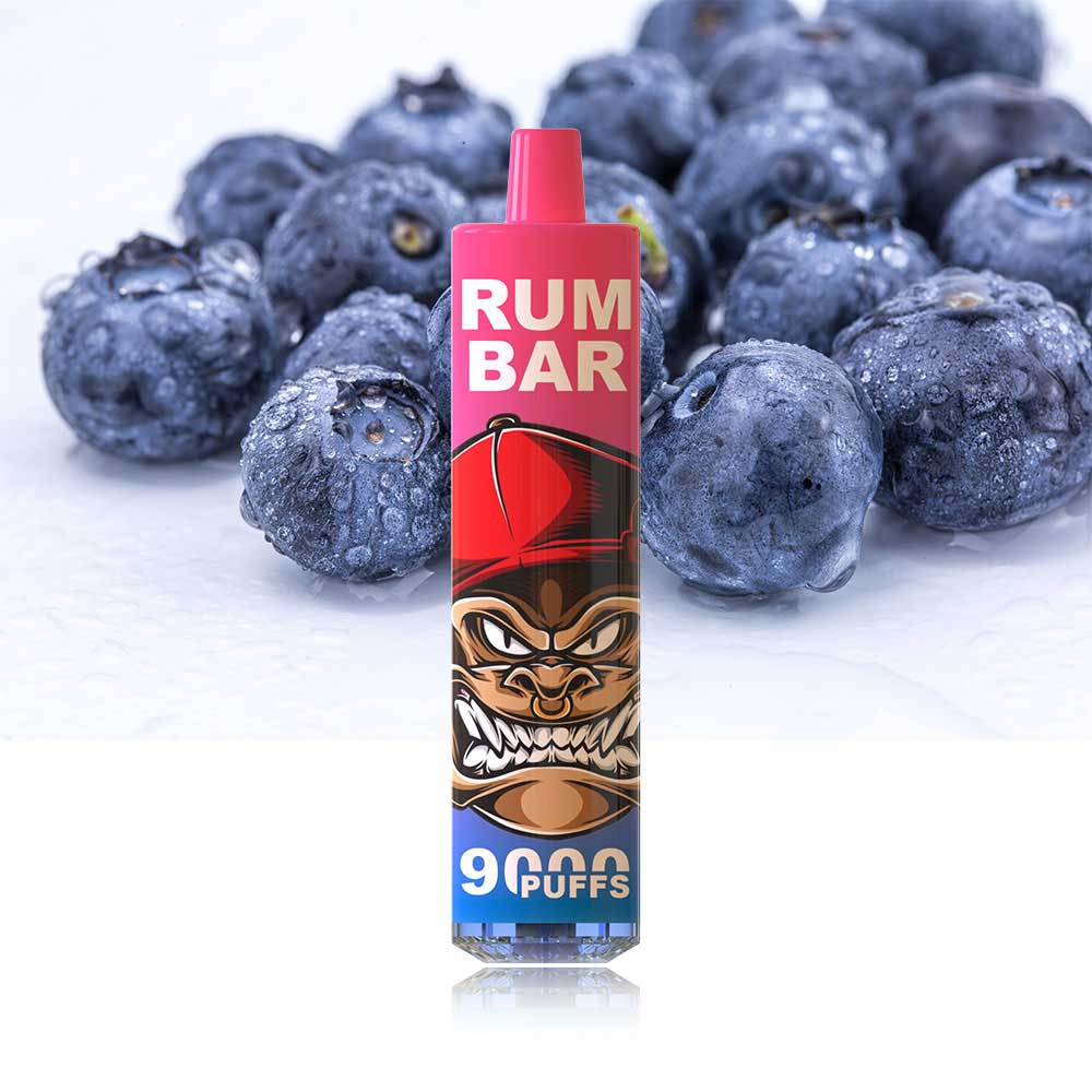 Rum Bar 9000 Puffs Vape RGB Light Rechargeable Wholesale Price