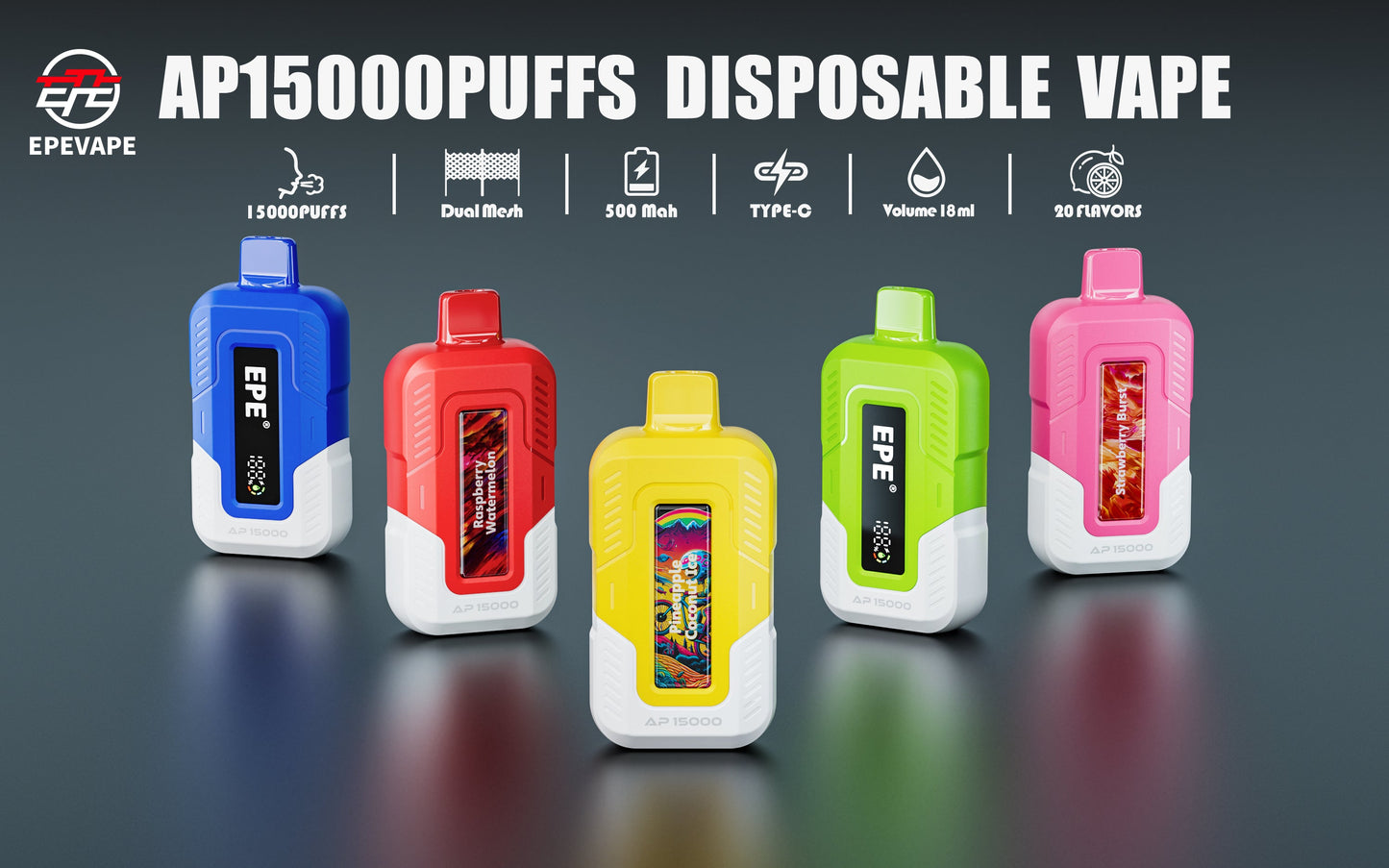 EPE 15000 Puffs Disposable Vape Wholesale