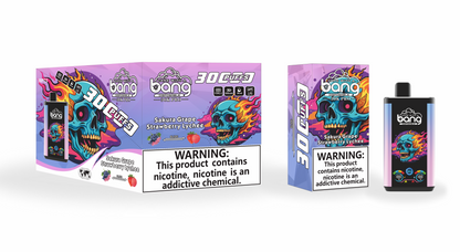 BangKing 30K Puffs Smart Full Screen Turn Ice Wholesale Disposable Vape Puff 30k Prefilled Pod