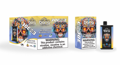 BangKing 30K Puffs Smart Full Screen Turn Ice Wholesale Disposable Vape Puff 30k Prefilled Pod