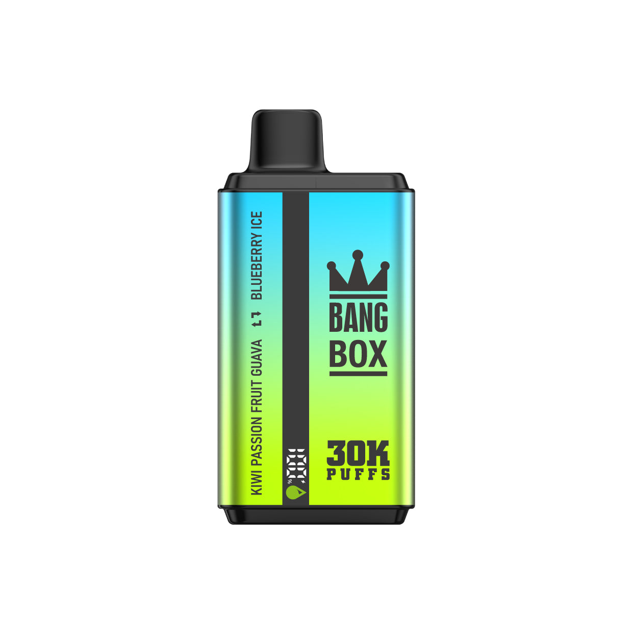 BANGBOX 30000 puffs dual flavors vape,LED Display capcity Batterya ,35ml 850MAH ,12 Flavor Display