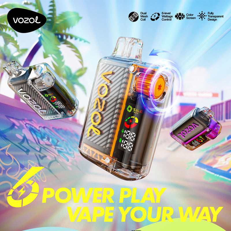 VOZOL VISTA 20000 Puffs Disposable (0% to 5% Nicotine) Vape  24ml  650mAh 20 Flavors Wholesale