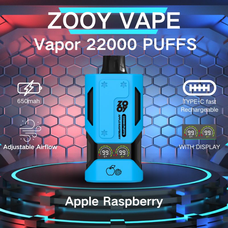 ZOOY Vape Vapor  22000 PUFF Disposable Vape In Sales