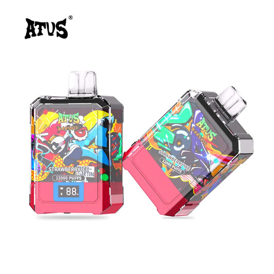 ATVS Warship 12000 Puffs Disposable Vape Wholesale-650mAh battery, 20ml E-liquid, Multiple Nicotine 16 Flavors