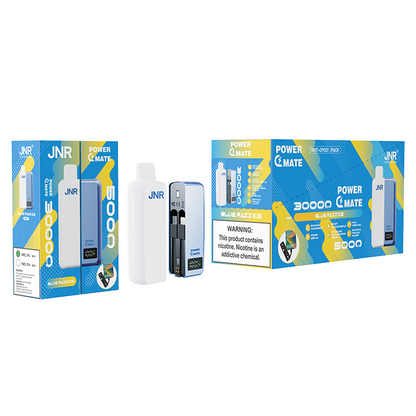 JNR  PowerMate  30000 Puffs 2% Nicotine  Pod Vape & PowerBank