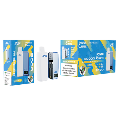 JNR  PowerMate  30000 Puffs 2% Nicotine  Pod Vape & PowerBank