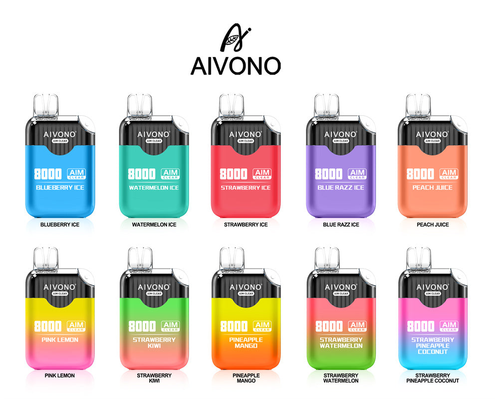 AIVONO AIM CLEAR 8000 Puffs Disposable Vape Wholesale