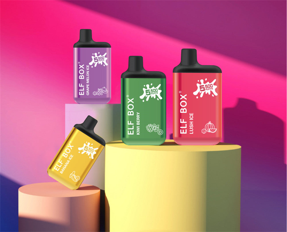 ELF BOX 5500 Puffs Disposable Vape Wholesale