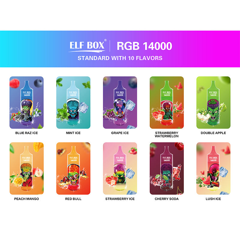 ELF BOX 14000 Puffs Disposable Vape Wholesale