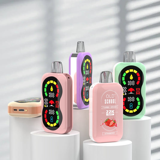 OLD School Turbo 22000 Puffs Disposable Vape Wholesale