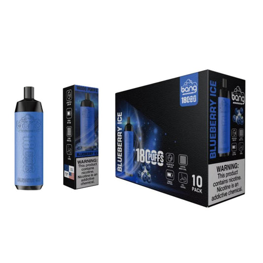 BANG 18000 Puffs Disposable Vape Wholesale-600mAh Battery, 22ml E-liquid, Multiple Nicotine 12 Flavors