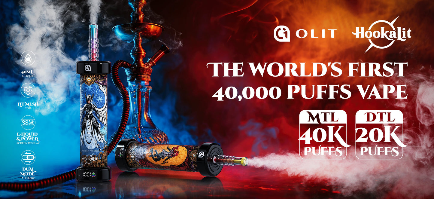 OLIT Hookalit 40000 Puffs Disposable Vape Wholesale