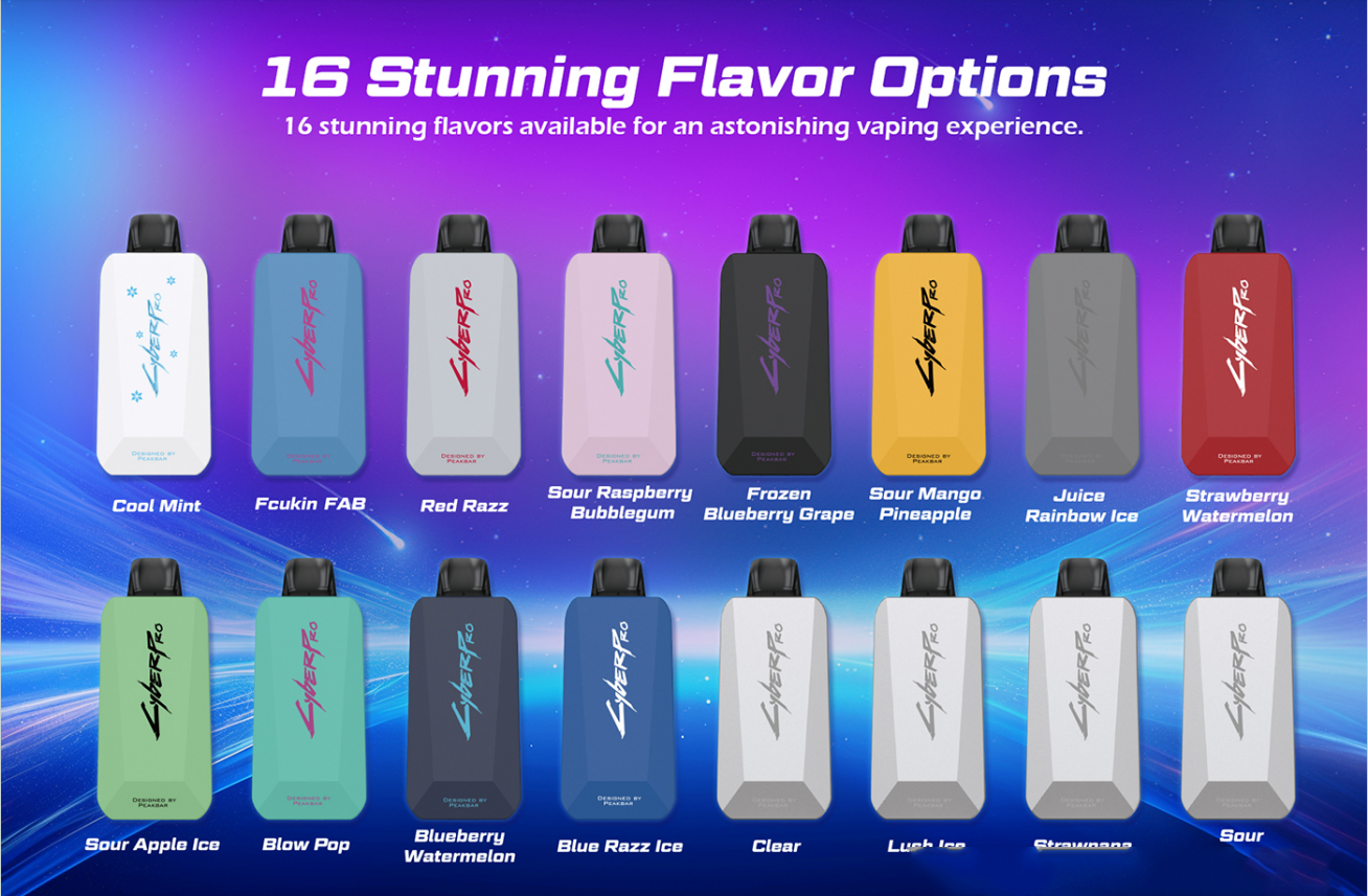 PEAKBAR CyberPro 25000 Puffs Disposable Vape Wholesale