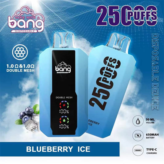 Bang 25000 Puff 25k Led Display Electronic Cigarette Disposable Vape – Bang 25k Puff