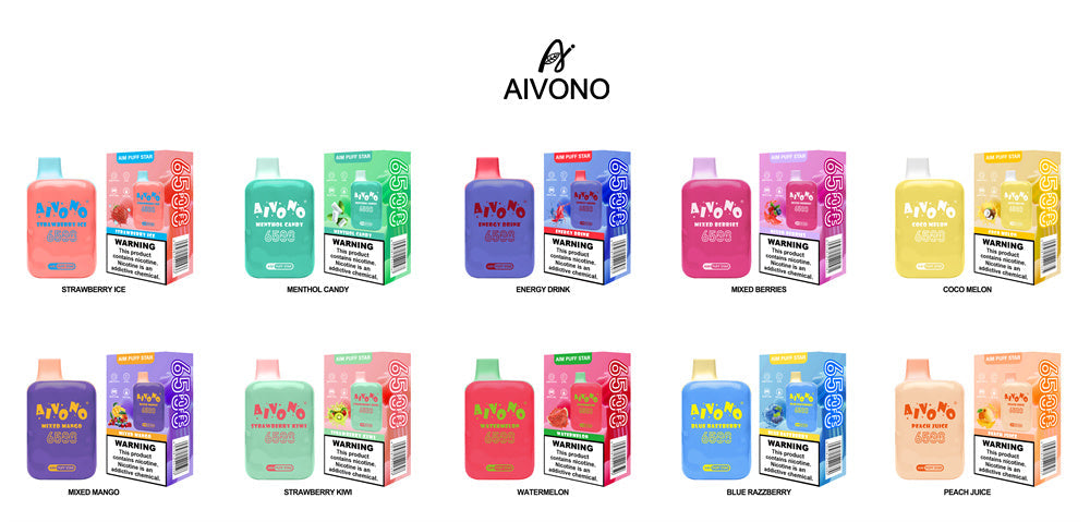 AIVONO AIM  PUFFSTAR 6500Puffs Disposable Vape Wholesale