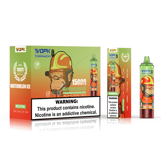 VOPK Tornado 15000 Puffs Disposable Vape Wholesale
