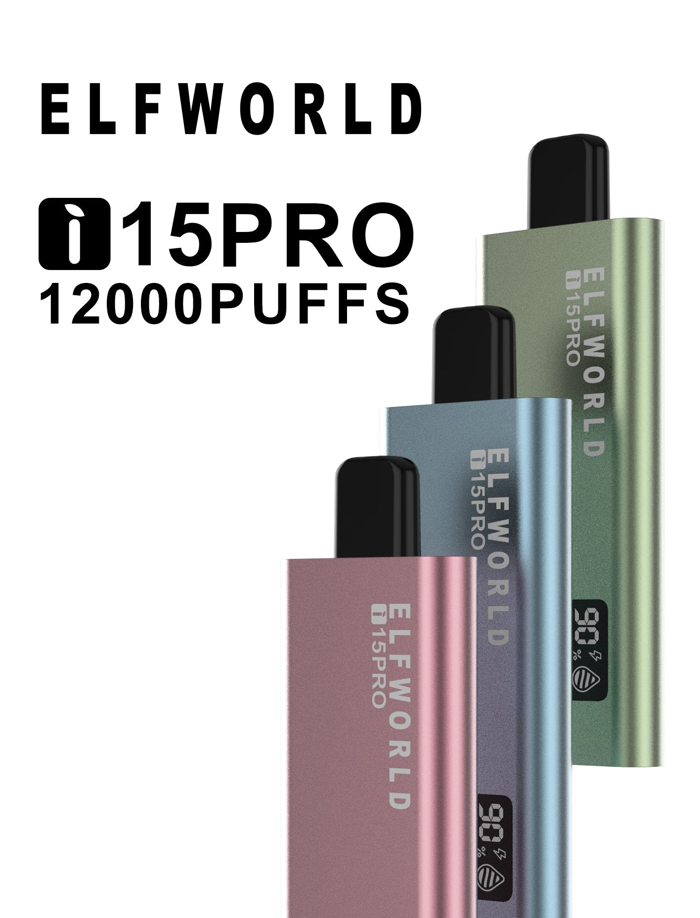 ELFWORLD i15 Pro 12000 Puffs Disposable Vape Wholesale