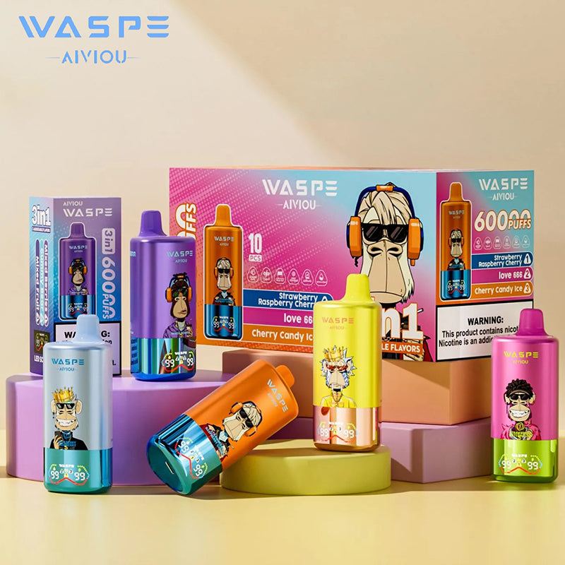 WASPE 60000 Puffs Disposable Vape Wholesale