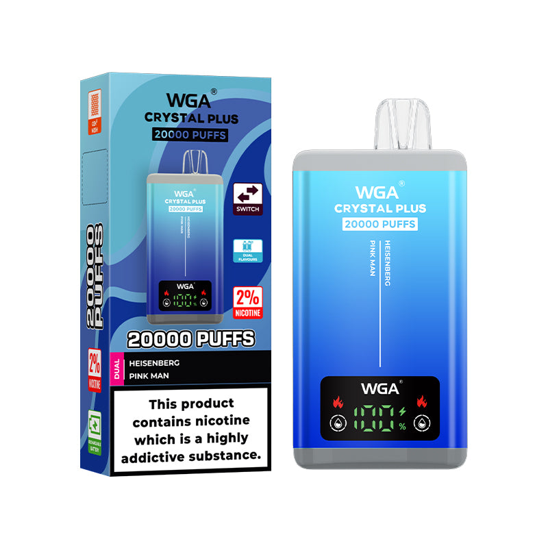 WGA vape Crystal Pro Max Extra 20000 Puffs Disposable Vape
