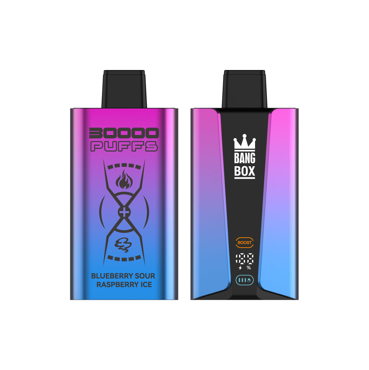 Bangbox 30000puff vape,LED Display capcity Batterya ,26ML 850MAH ,12 Flavor Display