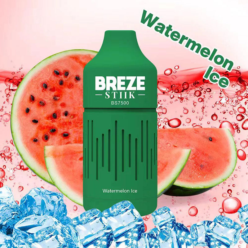 BREZE STIIK BS7500 Disposable Vape 7500 Puffs(20mg, 50mg)