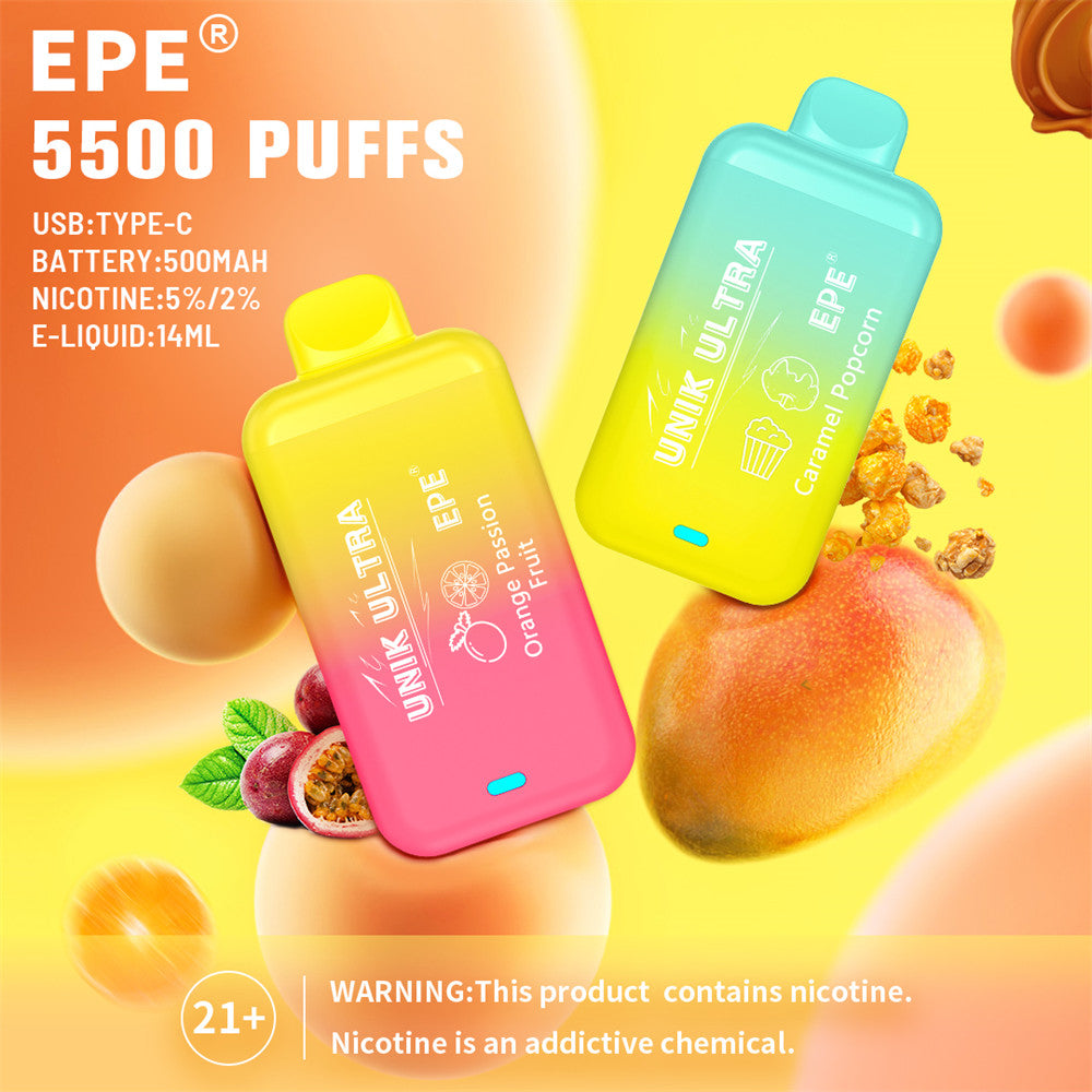 EPE UNIK ULTRA  5500Puffs Disposable Vape Wholesale