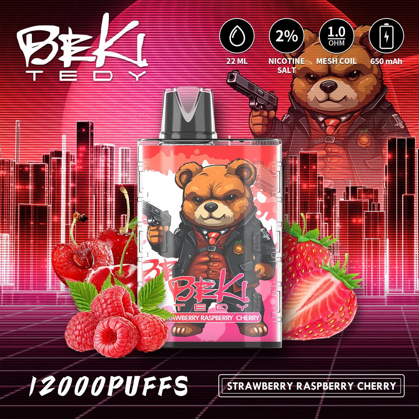 Beki Tedy 12000 Puffs (Box of 10)