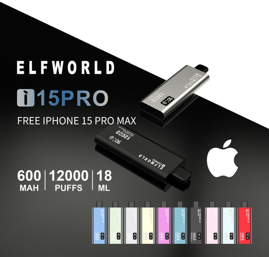 ELFWORLD i15 Pro 12000 Puffs Disposable Vape Wholesale