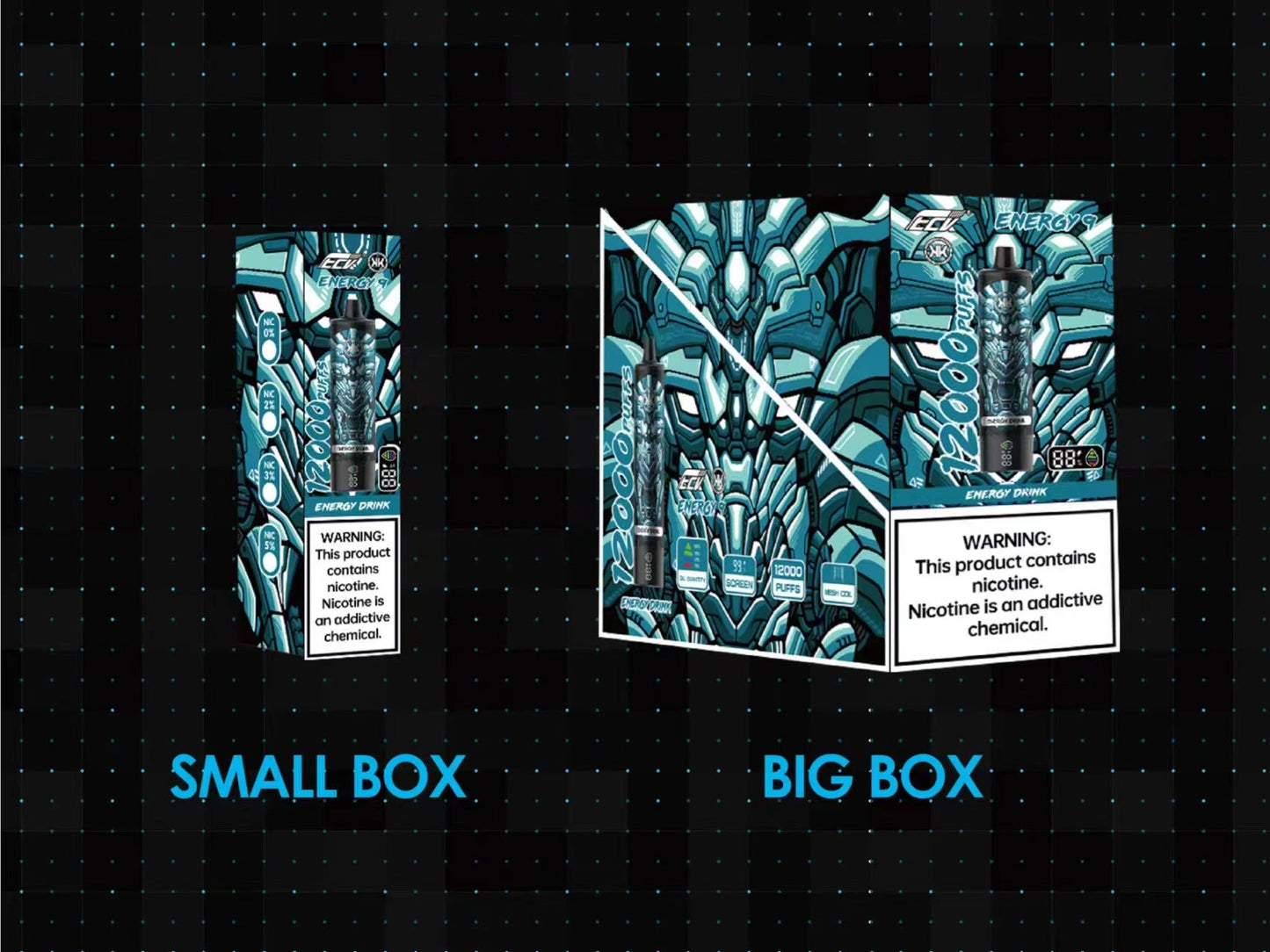 KK ENERGY9 ENERGY DRINK 12000 Puffs Disposable Vape Wholesale
