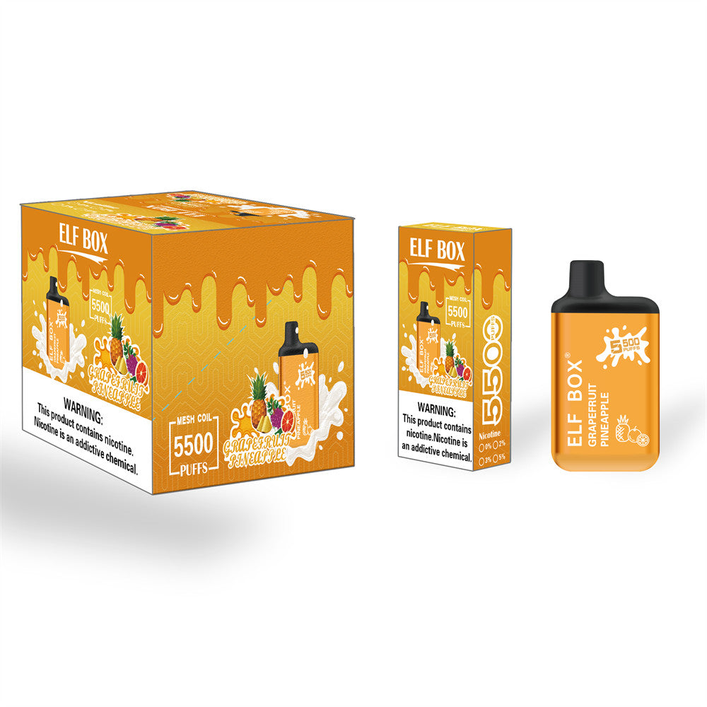 ELF BOX 5500 Puffs Disposable Vape Wholesale