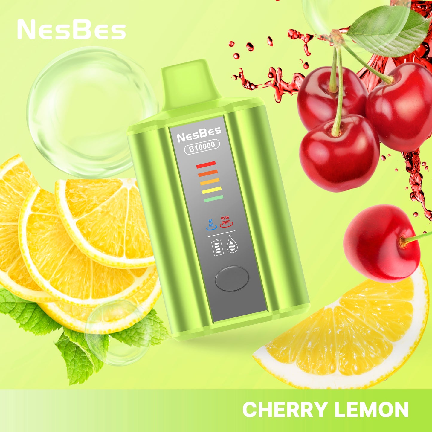 NESBES B10000 Puffs Disposable Vape Wholesale-700mAh battery, 17ml-E-liquid, Multiple Nicotine 8 Flavors