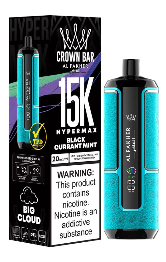 Blackcurrant Mint Al Fakher HyperMax 15k Puff