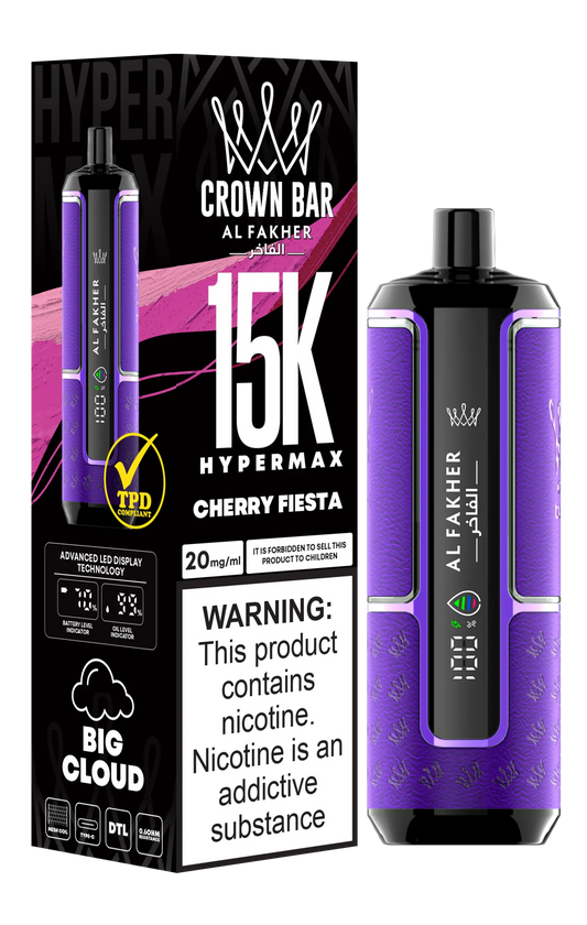 Cherry Fiesta Al Fakher HyperMax 15k Puff