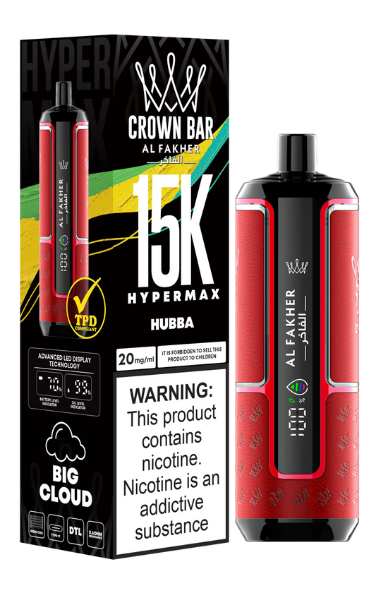 Hubba Al Fakher HyperMax 15k Puff
