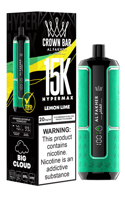 Lemon Lime Al Fakher HyperMax 15k Puff