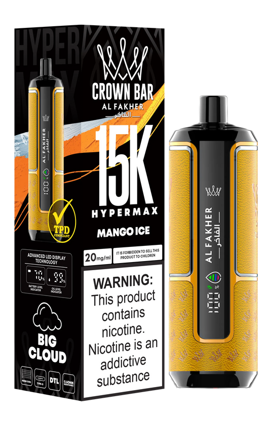 Mango Ice Al Fakher HyperMax 15k Puff