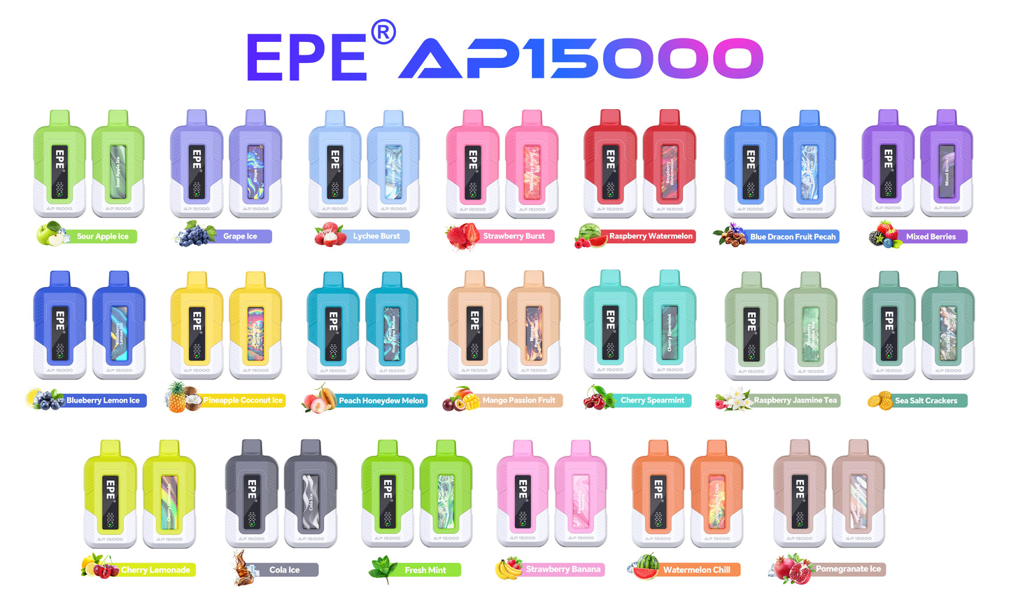 EPE 15000 Puffs Disposable Vape Wholesale
