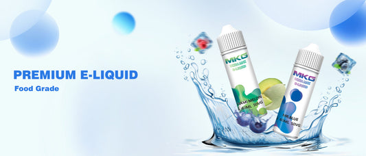 MKG Vape E-Liquid Wholesale 60ml Bottles Nicotine-Strength Balanced Blend TPD-Certified Compact Supply