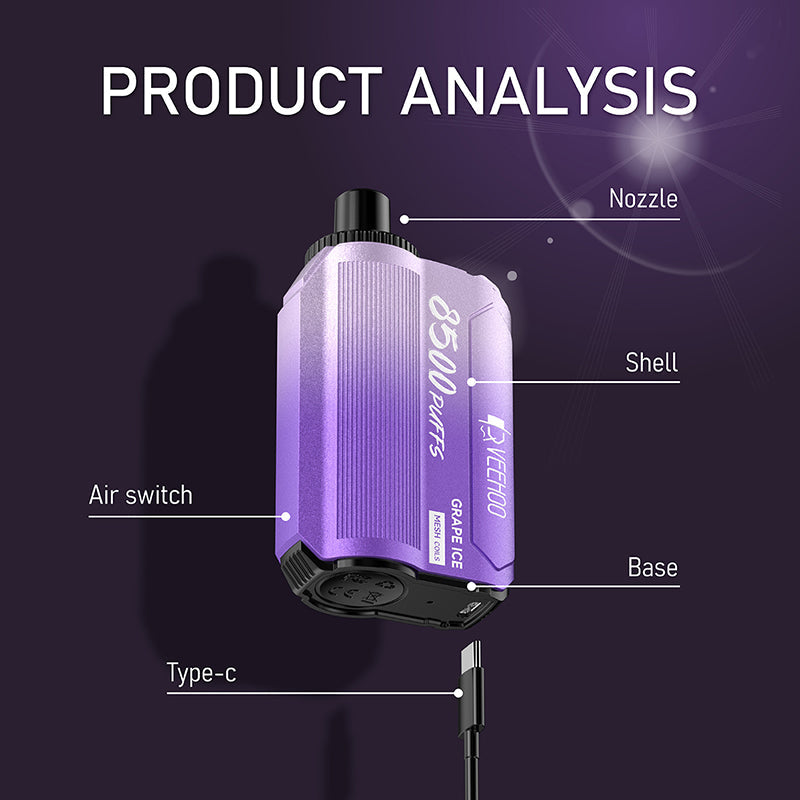 VEEHOO A17 8500 Puffs Disposable Vape Wholesale