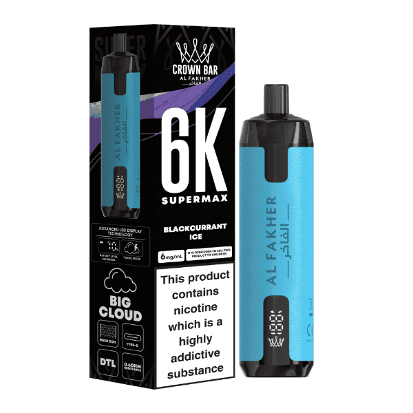 Al Fakher Supermax 6K Disposable Vape