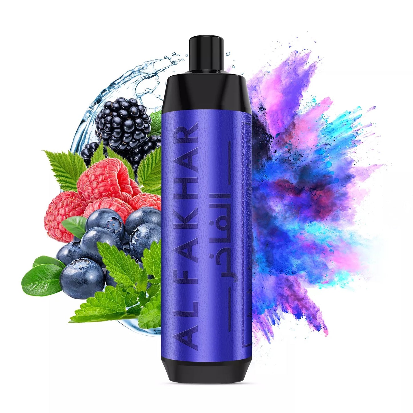 Al Fakher Crown Bar Pro 8000 Puffs Disposable Vape-600mAh Battery, 18ml E-liquid, Multiple Nicotine 13 Flavors