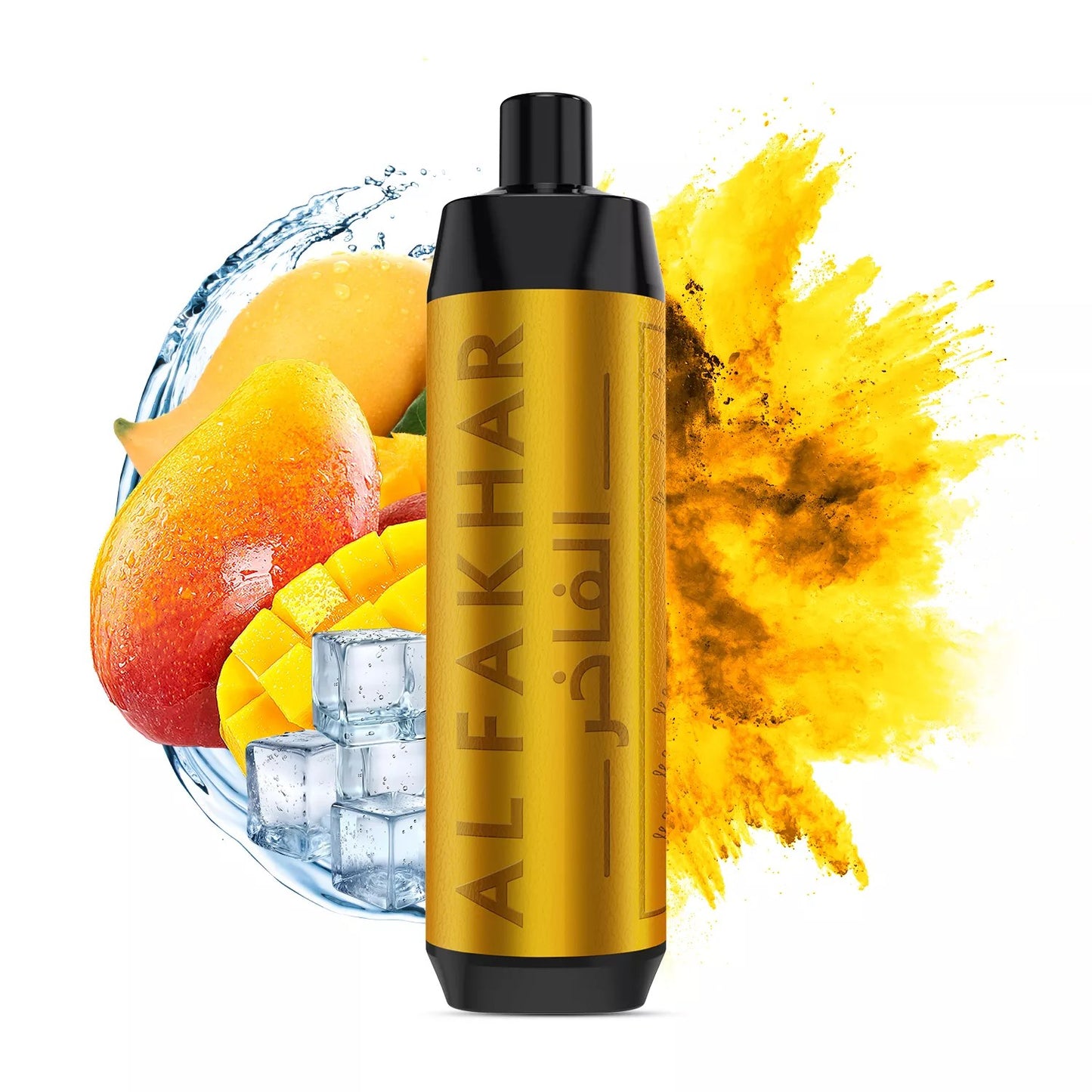 Al Fakher Crown Bar Pro 8000 Puffs Disposable Vape-600mAh Battery, 18ml E-liquid, Multiple Nicotine 13 Flavors