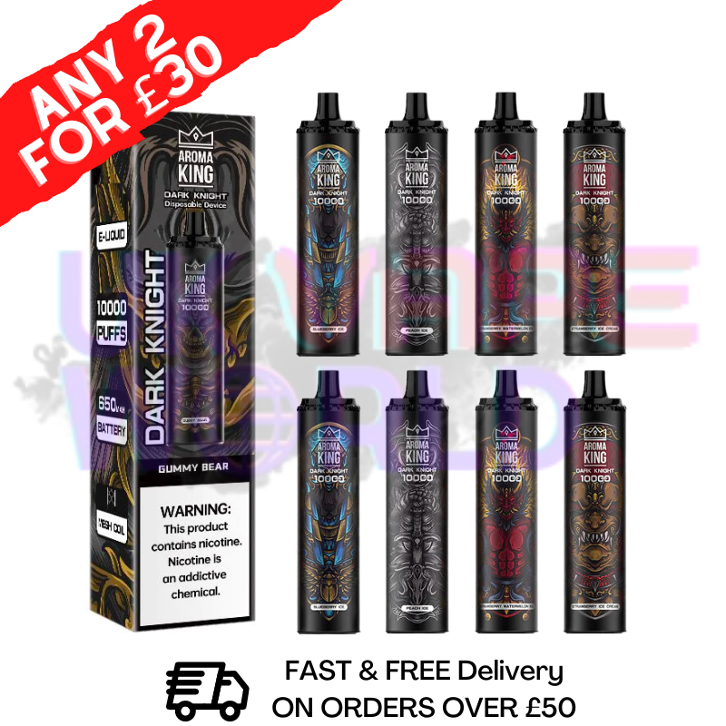 Aroma King Tornado 10,000 Puff 10K Bar R and M Vape Pen Kit