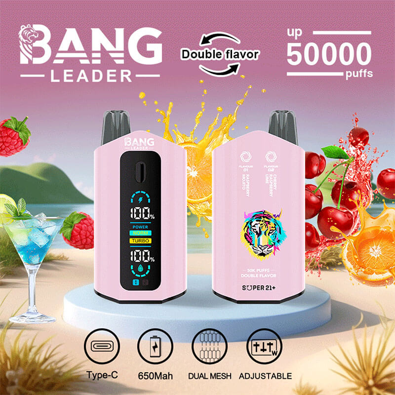 Bang Leader 50000 Puffs Dual Flavors Disposable Vape