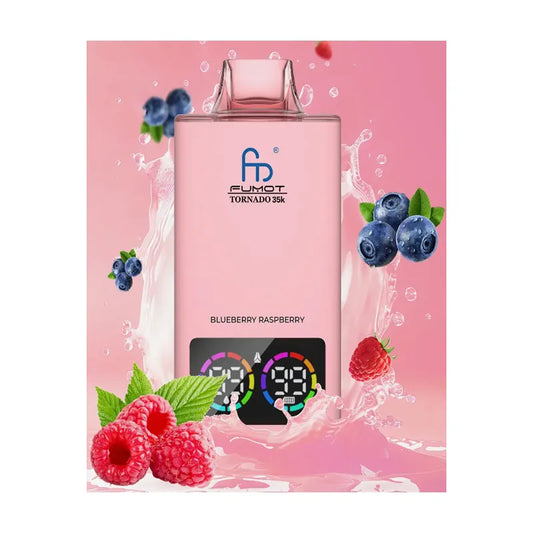 Fumot Tornado 35k Disposable Vape Fumot  Vape With Digital  20 flavor Display