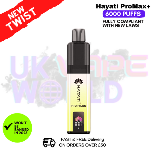 Banana ICE Hayati Pro Max Plus 6000Puff Kit